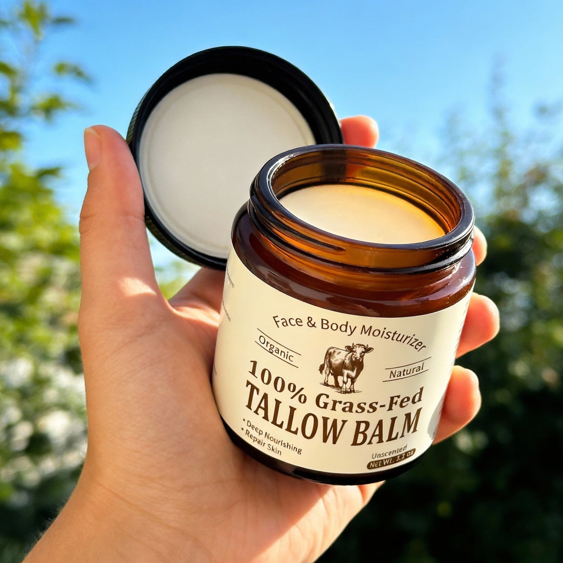 100% Grass-Fed Tallow Balm: Why It’s Our Winter Skin Hero</strong>
