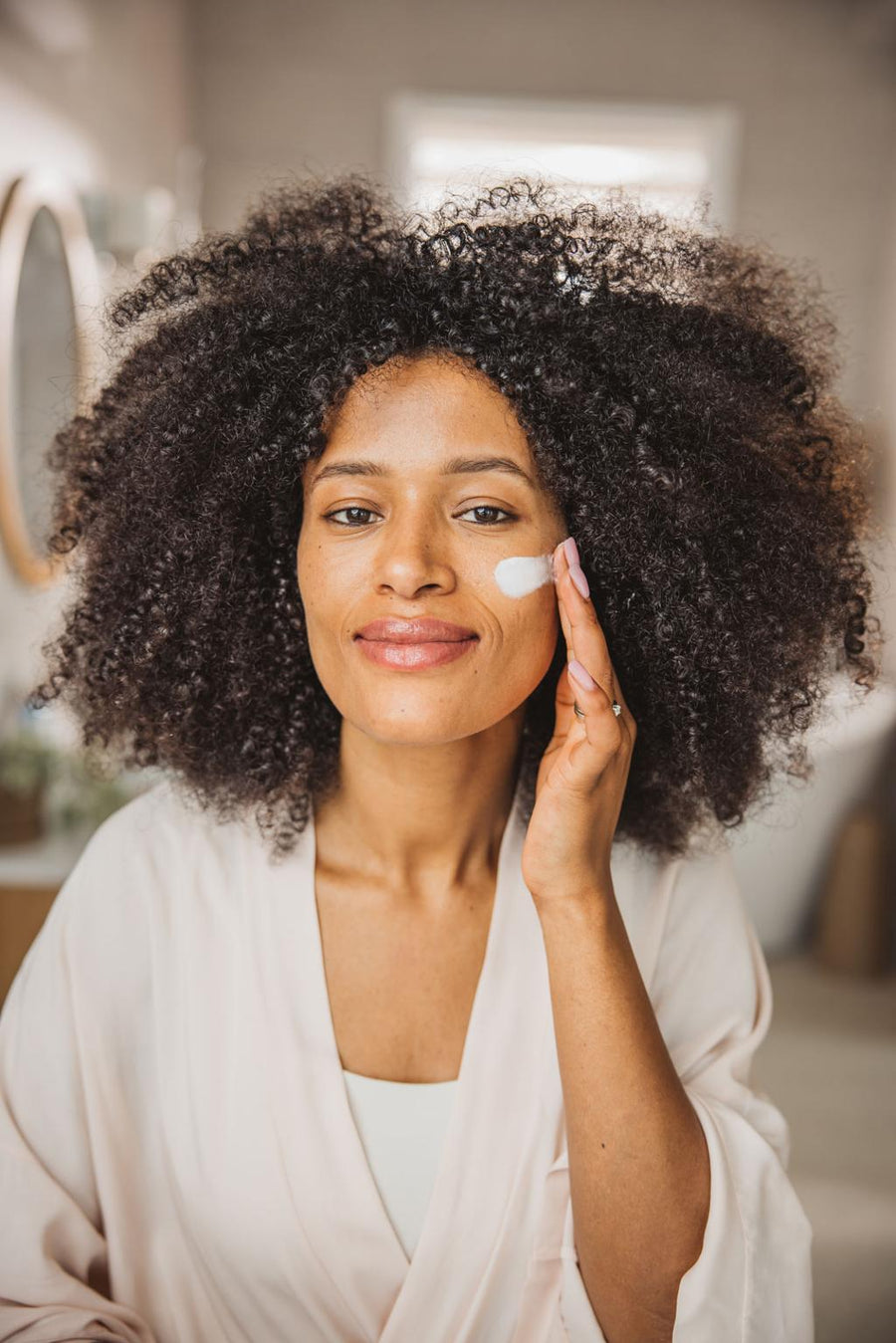 Between work, family, and everything else going on, it's easy to forget to take time for yourself. That's why I really enjoy my skincare routine. Even if it's just a few minutes at night, I love being able to slow down, moisturize my skin, and relax. It's become one of those little things I look forward to every day.