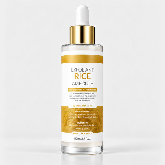 White Rice Exfoliant Peeling Ampoule, Brightening Serum, 2.7oz