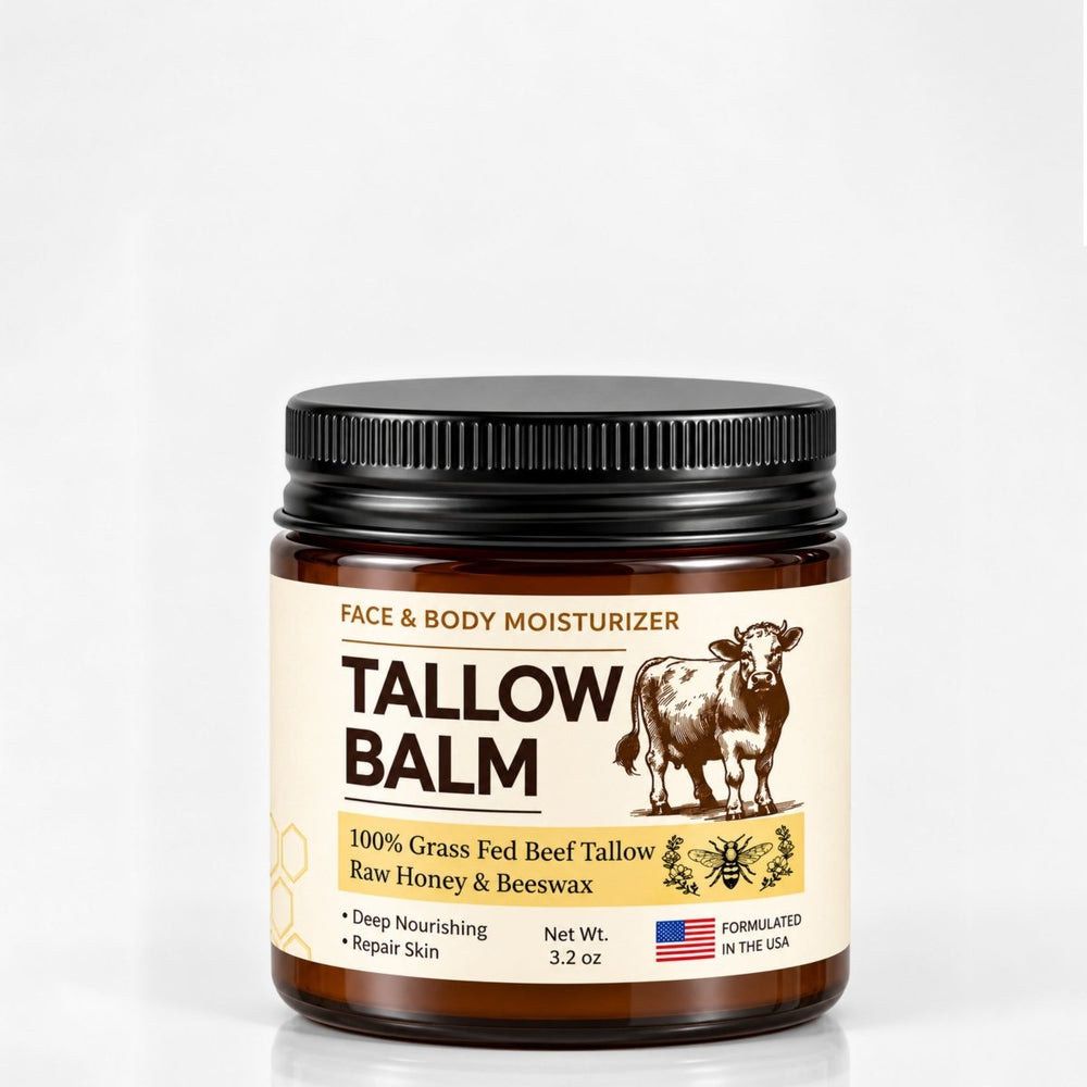 Beef Tallow Balm with Honey