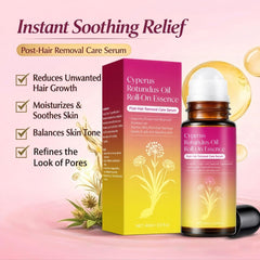 Cyperus Rotundus Oil Serum Roll-On, Hair Growth Inhibitor, 2.02 fl oz - veakoo