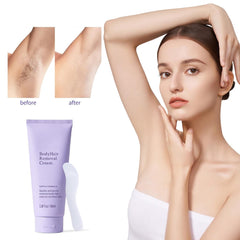 Hair Removal Cream for Women, Legs Arms Underarms and Bikini, with Spatula, 3.38oz - veakoo