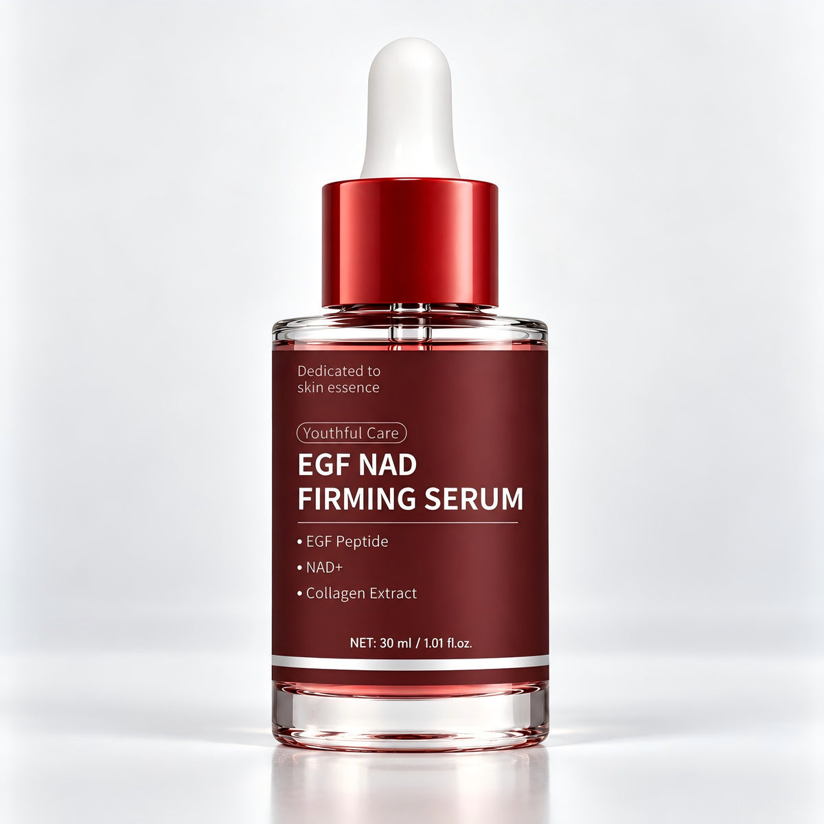 EGF NAD Firming Serum for Face and Neck, Hydrating Facial Serum, 1.01 oz