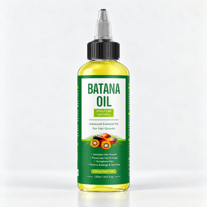 Batana Oil for Hair Care | Unrefined Honduran Oil for Dry Hair, Scalp & Hair Repair, 4.05 oz