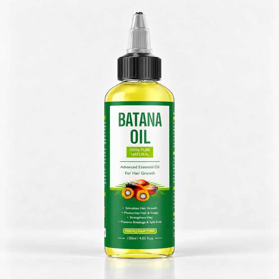 Batana Oil for Hair Care | Unrefined Honduran Oil for Dry Hair, Scalp & Hair Repair, 4.05 oz