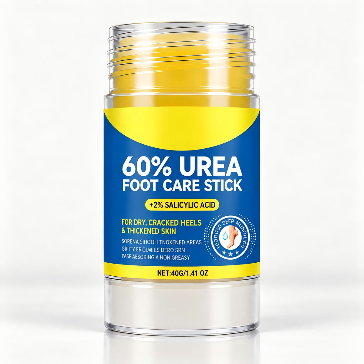 60% Urea Foot Cream Stick with 2% Salicylic Acid, 1.41 oz