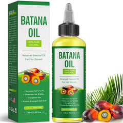 Batana Oil for Hair Care | Unrefined Honduran Oil for Dry Hair, Scalp & Hair Repair, 4.05 oz