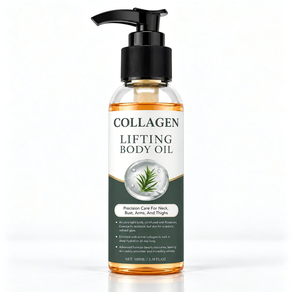Collagen Body Oil for Firmer, Smoother-Looking Skin, 3.38 fl oz
