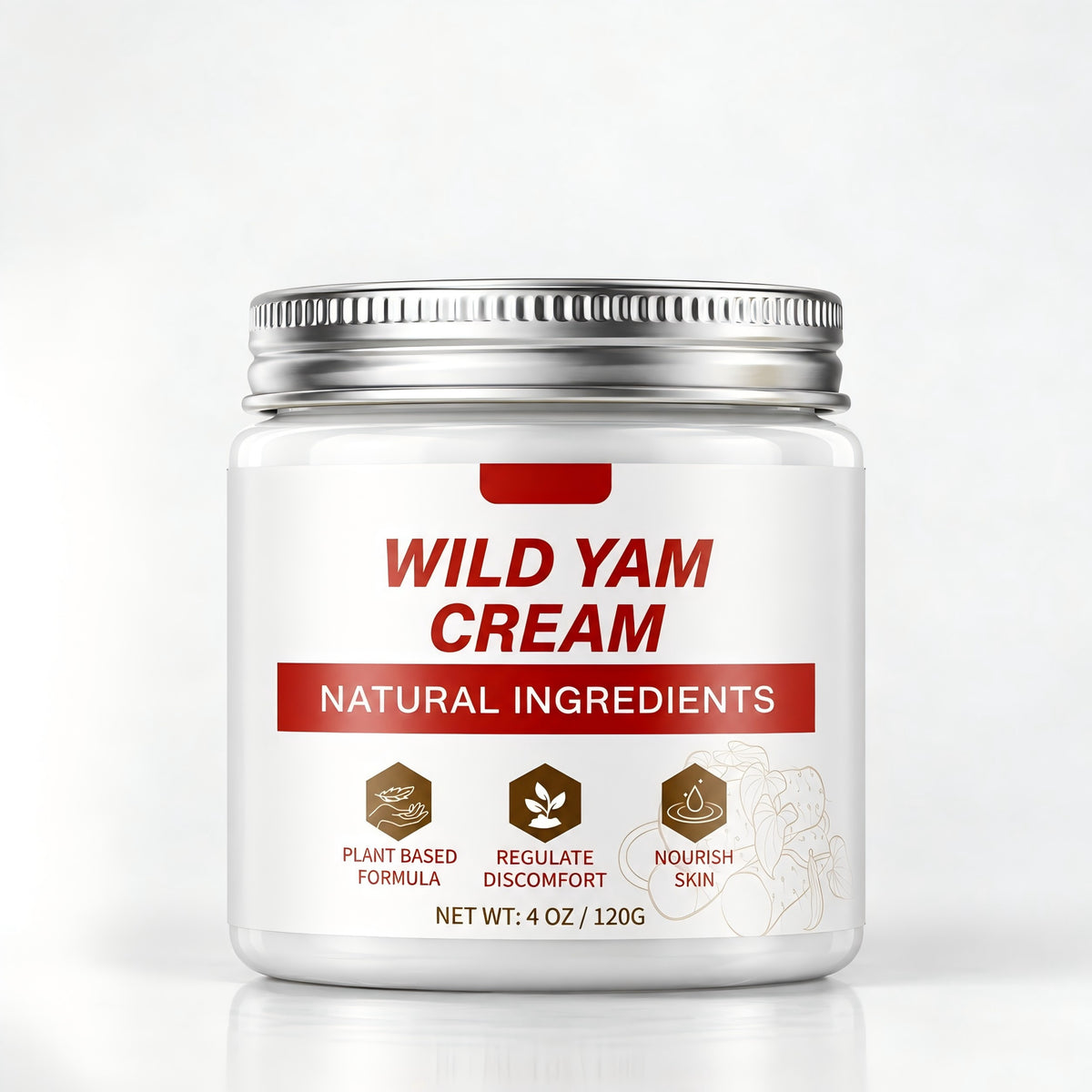 Wild Yam Cream | Hydrating Botanical Body Moisturizer