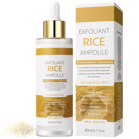 Peel Shot Glow White Rice Exfoliant Peeling Ampoule - Natural Brightening Serum