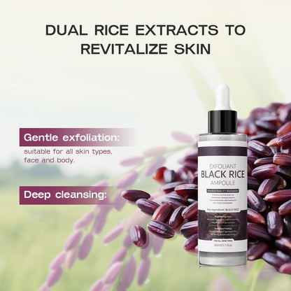 Peel Shot Glow Black Rice Exfoliant Peeling Ampoule - Deep Cleansing Serum