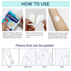 Nicotine-Free Smoking Support Patches, Daily Wellness, 60 Patches