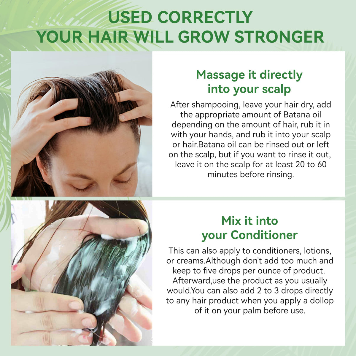 Batana Oil for Hair Care | Unrefined Honduran Oil for Dry Hair, Scalp & Hair Repair, 4.05 oz