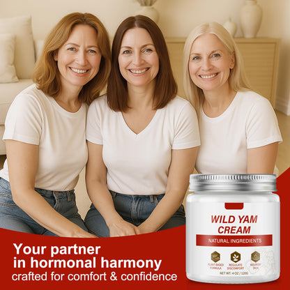 Wild Yam Cream | Hydrating Botanical Body Moisturizer