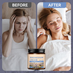 Magnesium Cream with Grass-Fed Beef Tallow, Nighttime Body Care, 4 oz