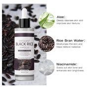 Peel Shot Glow Black Rice Exfoliant Peeling Ampoule(2.7fl.oz) - veakoo