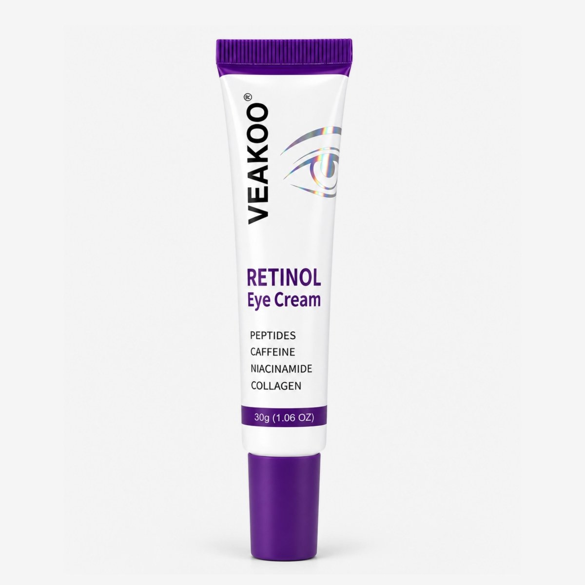 Retinol Eye Cream, Anti-Aging for Dark Circles and Puffiness, 1.06 oz - veakoo
