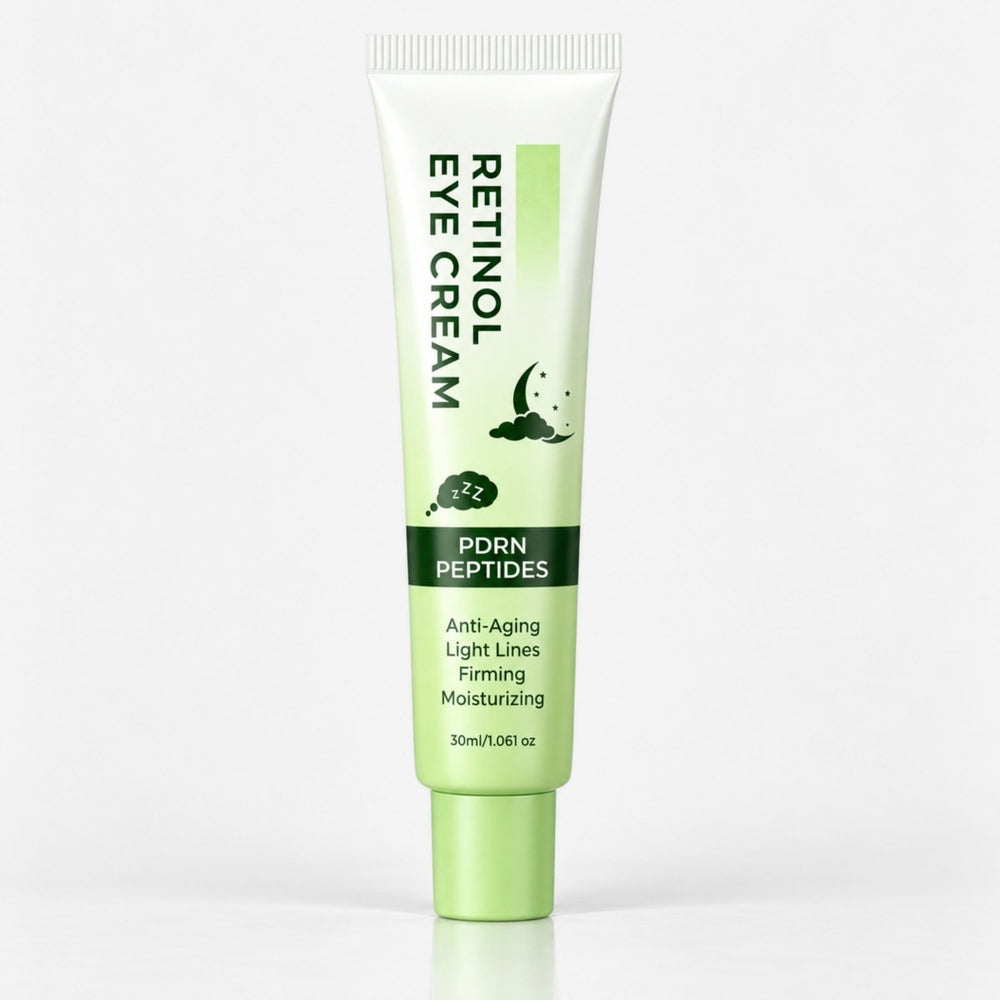 Retinol Eye Cream with PDRN and Peptides, Anti-Aging Under Eye Care, 1.06 oz - veakoo