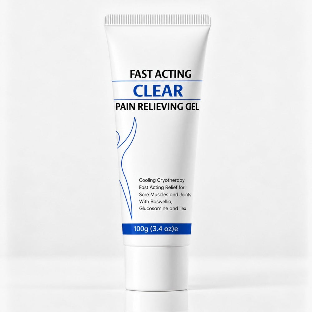 Soothing Cooling Gel with Menthol, Muscle Relief for Women and Men, 3.4oz - veakoo