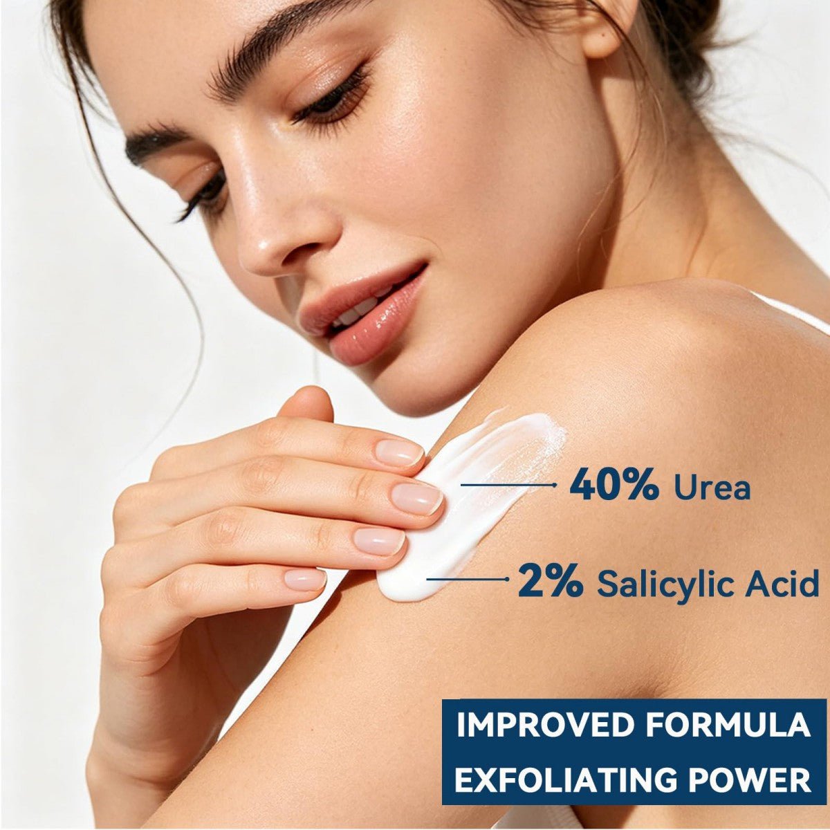 Urea Cream 40% with Salicylic Acid 2%, Foot and Hand Cream, Callus Remover, 5.29 oz - veakoo
